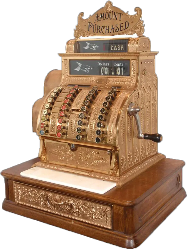 Old Cash Register Png Antique Cash Register Png Cash Register Png PNG transparent background