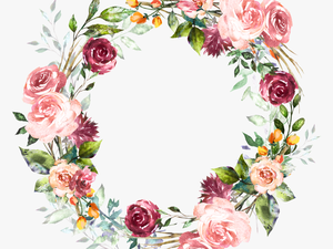 H Pinterest Bullet Journals And - Round Floral Background Png