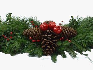 Xmas Decorations Png Xmas Decor Png - Christmas Garland Without Background