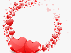 Transparent Valentine Clip Art Png - Love Heart Png