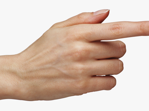 One Finger Hand Png Image - Pointing Finger Png