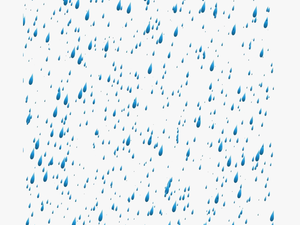 Transparent Background Rain Drops