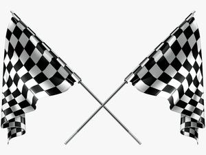 Checkered Flags Png Clipart - Ra