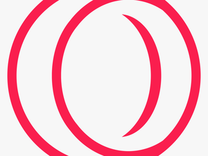 Opera Browser Logo Lineart - Ope