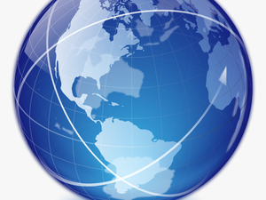 Internet Globe Png - Transparent