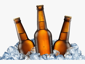 Budweiser Beer Drink Ice Iced Png Free Photo Clipart - Beer Bottle Transparent Background