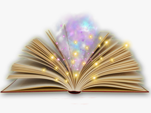 Open Book Png -open Book Magic Png - Magic Book Png