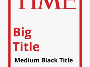 Time Magazine Cover By Steve Katz - Blank Time Magazine Covers
