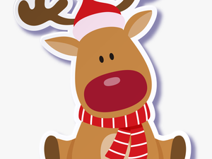 Christmas Reindeer Png Photo - It's My First Christmas
