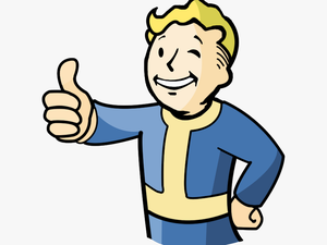 Fallout Thumbs Up Png - Vault Boy Skeleton