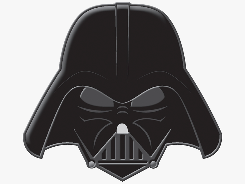 Transparent Star Wars Emoji Png - Darth Vader Mask Clipart