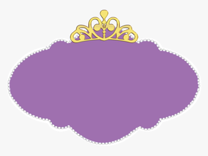 Kit Completo Digital Princesa - Sofia The First Logo Blank