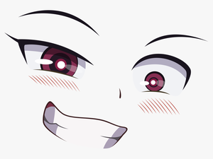 Anime Face Png Anime Eyes And Mouth- - Anime Eyes And Mouth Png