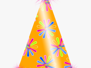 How To Make A Party Hat - Transparent Background Birthday Cap Png