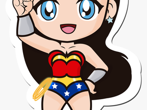Wonder Woman Chibi Download - Superman Wonder Woman Cartoon