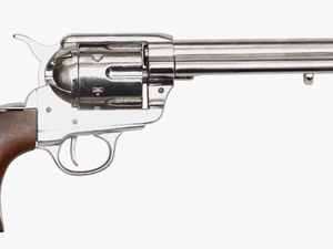 Western Gun Png - Silver Revolve
