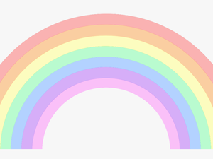 Pastel Rainbow Clip Art - Pastel Rainbow Clipart