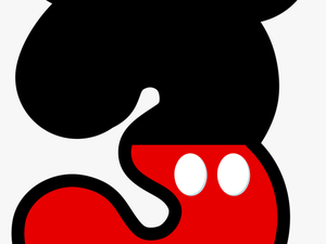 Argentina Clipart Minnie Mouse - Mickey Mouse Number 3