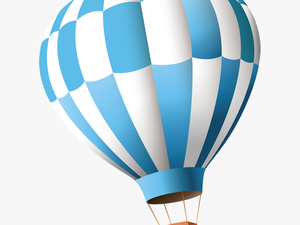 Hot Air Balloon Clip Art - Trans