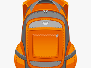 Transparent Backpack Clipart Png