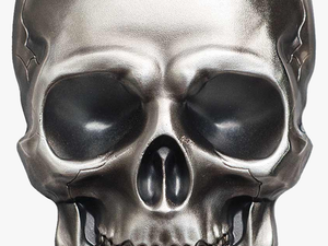 Skull Png - - Silver Skull Png