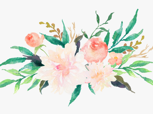 Watercolor Flowers Png Pastel Do