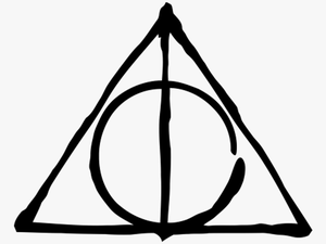 Harry Potter Png Tumblr Transparent Background - Harry Potter Deathly Hallows Symbol