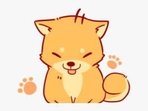 Shiba Inu Clipart Cute Anime - Chibi Cute Kawaii Dog