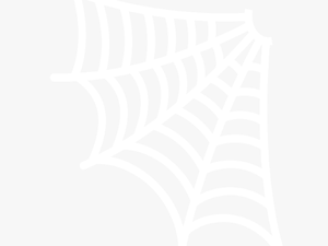 Halloween Spider Web White