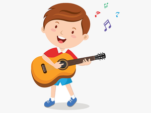 Guitar Cliparts For Free Clipart Kids And Use In Transparent - Playing Guitar Clip Art