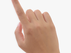 #hand #indexfinger #pointing #touching - Transparent Background Finger Touch Png