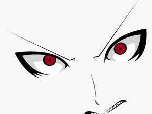 Angry Cartoon Eyes Png - Angry Anime Face Png