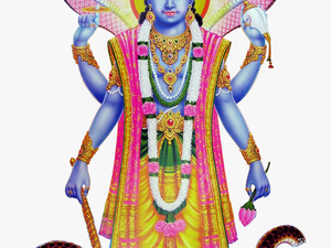 Gods Cliparts And Images - Transparent Lord Vishnu Png