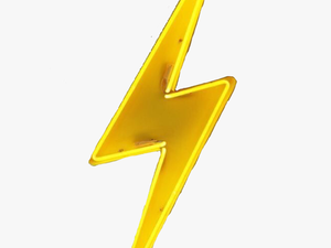 Neon Lightning Bolt Png