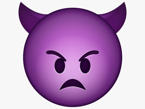 Crazy Emoji Png - Devil Emoji Pn