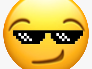 Transparent Smirk Emoji Png - De