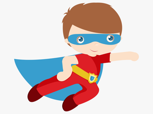 Kids Vector Superhero - Superhero Kid Clipart
