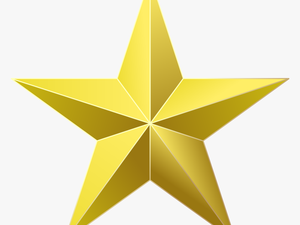 Clip Art Gold Star Award Image -