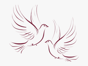 Doves Clipart Wedding - Wedding Doves Png