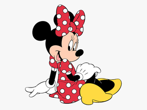 Minnie Mouse Red Png - Red Minnie Mouse Clip Art