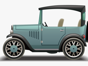 Car Vector Classic Side Euclidean Free Download Png - Old Cars Clip Art