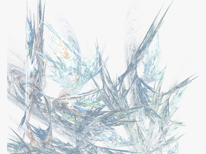 Ice Crystals Transparent Background