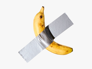 Banana Duct Tape Art