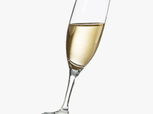 Champagne Glass Transparent Back