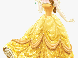 And Beauty Ariel Belle Cinderella Jasmine Beast Clipart - Disney Princess Belle