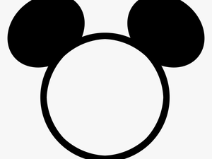 Mickey Mouse Head Outline Png - Frame Mickey Mouse Png