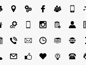 Contact Flat Icons Png