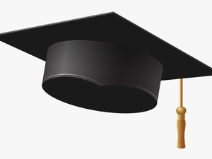 Square Academic Cap Graduation Ceremony Hat Clip Art - Transparent Graduation Hat Png