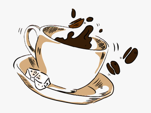 Coffee-cup - Cup Of Coffee Png Vector