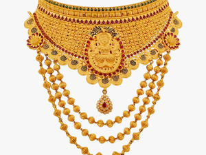 Bridal Grand Gold Necklace - Hal